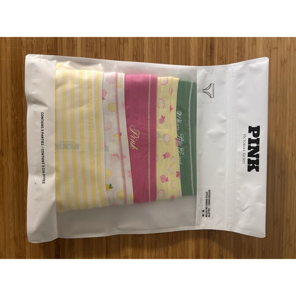 Victoria’s Secret PINK 5 Pack Cheeky Panties Size M